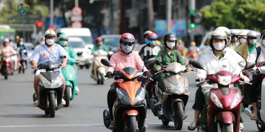 bắn tốc độ xe máy phạt bao nhiêu