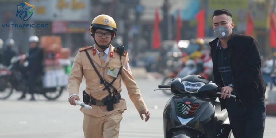 xe không gương phạt bao nhiêu