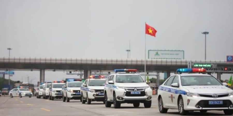 cản trở xe ưu tiên phạt bao nhiêu