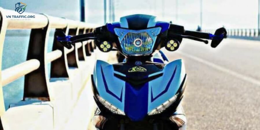 lỗi lắp đèn trợ sáng xe máy