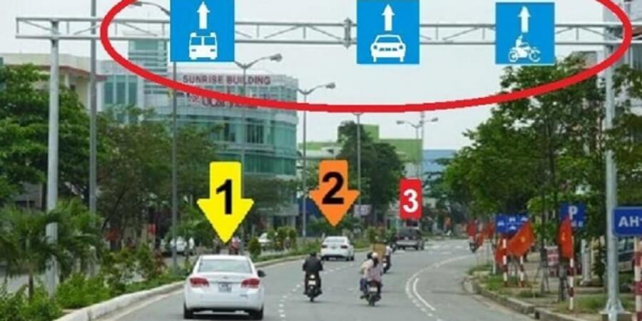 Các lỗi sai làn ô tô