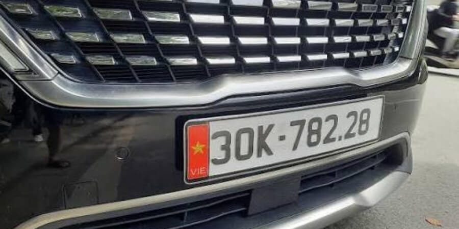 lỗi biển số mờ ô tô phạt bao nhiêu