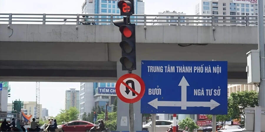 lỗi cấm quay đầu ô tô