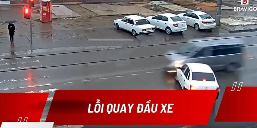 lỗi cấm quay đầu ô tô