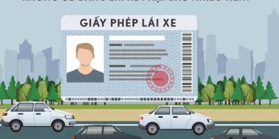 lỗi không có bằng lái xe ô tô