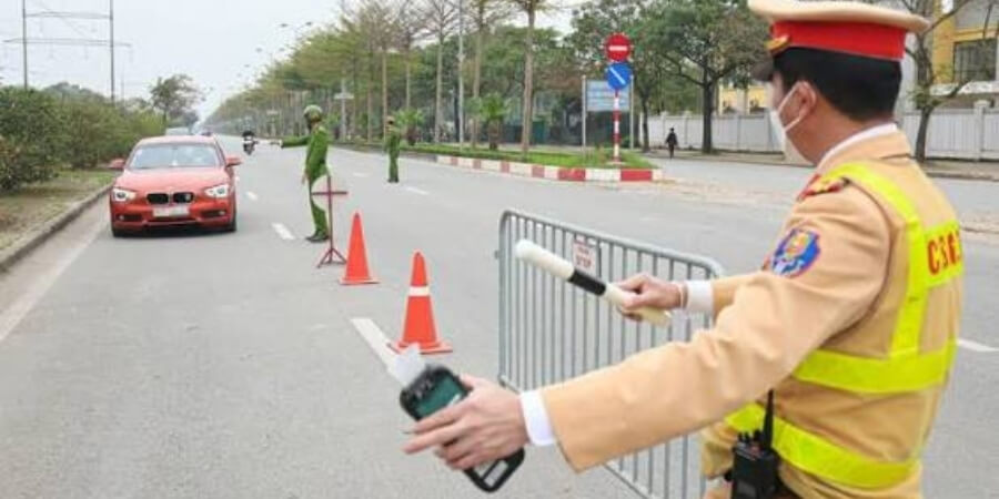lỗi không bằng lái ô tô