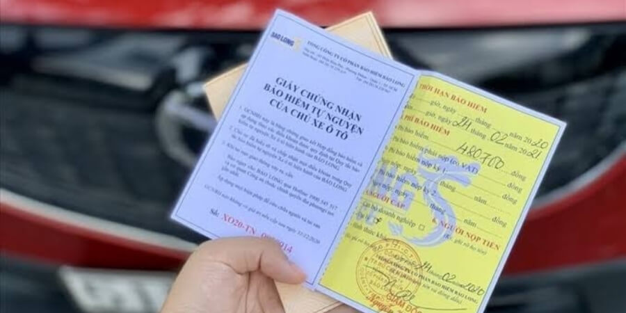 lỗi không bảo hiểm ô tô