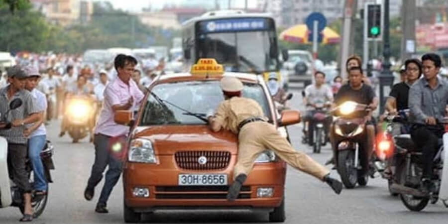 lỗi trừ điểm bằng lái xe ô tô