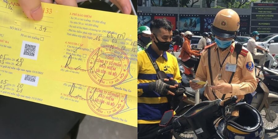 không có bảo hiểm xe máy phạt bao nhiêu