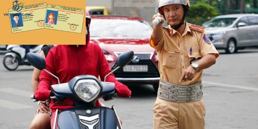 không có giấy phép lái xe phạt bao nhiêu