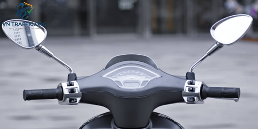 xe không gương phạt bao nhiêu