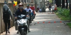 lỗi cấm rẽ trái xe máy phạt bao nhiêu tiền